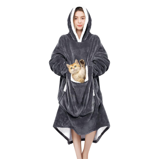 Convend Pet Hoodie Blanket with Giant Pocket™